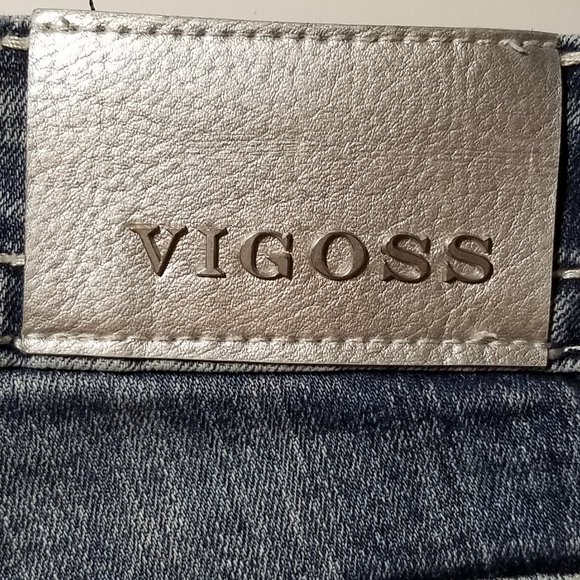 VIGOSS The Chelsea Embellished Capri Size 11/12 - Picture 11 of 16